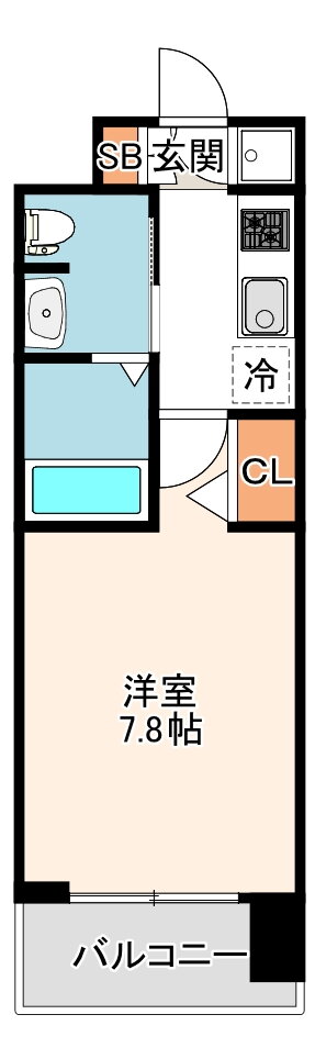 大阪府大阪市西区南堀江４ 西長堀駅 1K マンション 賃貸物件詳細