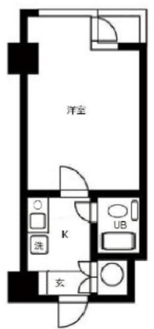 ライオンズマンション西五反田第２ 8階 1K 賃貸物件詳細