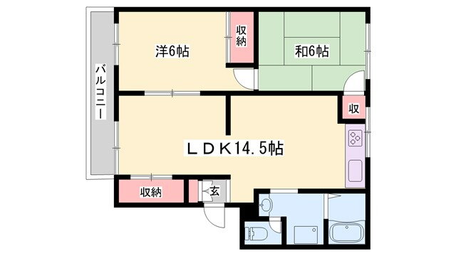 兵庫県小野市王子町 葉多駅 2LDK マンション 賃貸物件詳細