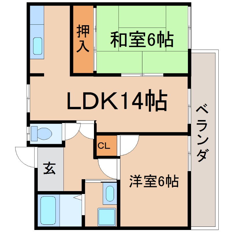 兵庫県西宮市日野町 甲子園口駅 2LDK マンション 賃貸物件詳細