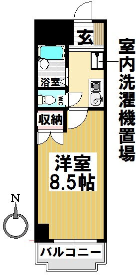 愛知県名古屋市瑞穂区洲雲町３ 桜山駅 1K マンション 賃貸物件詳細