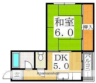 大阪府大阪市東住吉区鷹合１ 針中野駅 1DK マンション 賃貸物件詳細