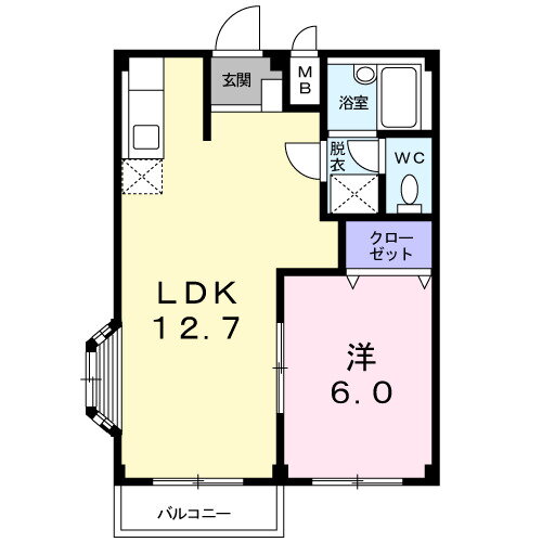茨城県取手市井野 取手駅 1LDK アパート 賃貸物件詳細