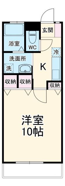 千葉県佐倉市下志津 ユーカリが丘駅 1K アパート 賃貸物件詳細
