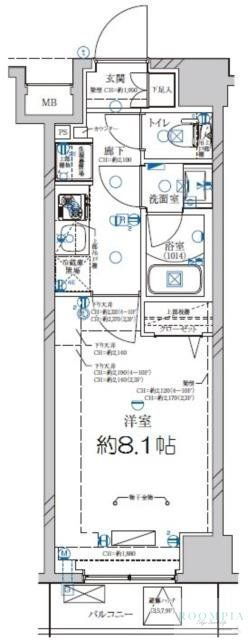 東京都練馬区関町北１ 武蔵関駅 1K マンション 賃貸物件詳細