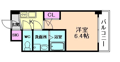 大阪府大阪市北区大淀北１ 中津駅 1K マンション 賃貸物件詳細