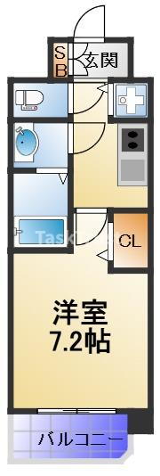 大阪府大阪市福島区鷺洲４ 福島駅 1K マンション 賃貸物件詳細