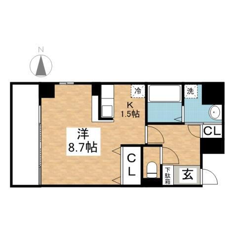 愛知県名古屋市中区橘１ 東別院駅 1K マンション 賃貸物件詳細