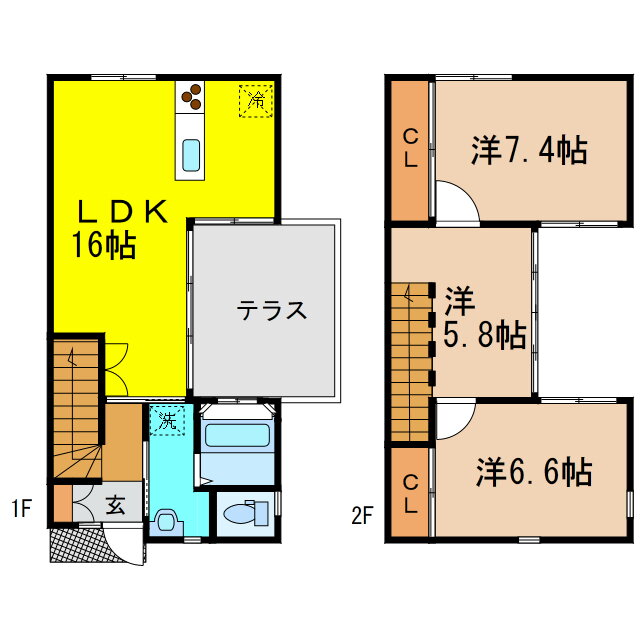 長崎県大村市今津町 3LDK 一戸建て 賃貸物件詳細