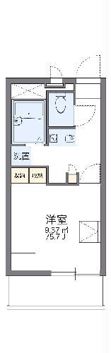 レオパレス第３仙北駅前 2階 1K 賃貸物件詳細