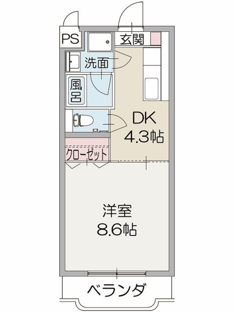 静岡県裾野市桃園 裾野駅 1DK マンション 賃貸物件詳細