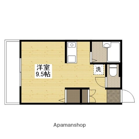 広島県広島市安佐南区山本９ ワンルーム アパート 賃貸物件詳細