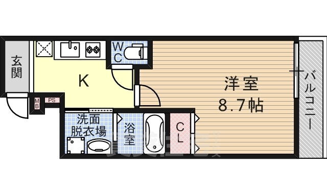 大阪府大阪市平野区瓜破１ 喜連瓜破駅 1K アパート 賃貸物件詳細