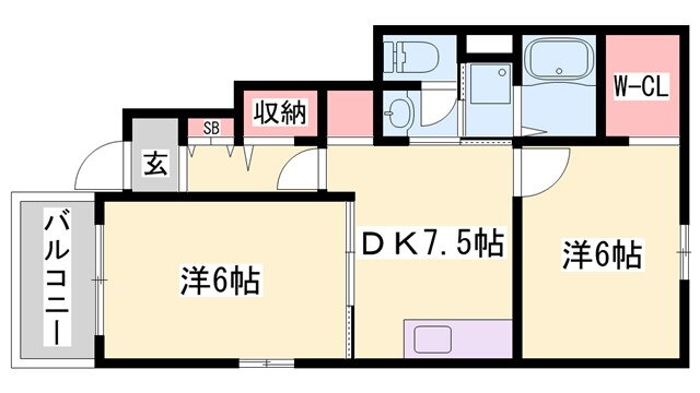 兵庫県西脇市和布町 新西脇駅 2DK アパート 賃貸物件詳細