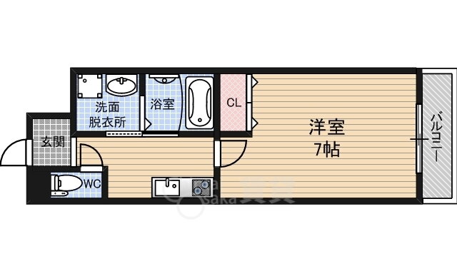 大阪府大阪市東淀川区淡路３ 淡路駅 1K マンション 賃貸物件詳細