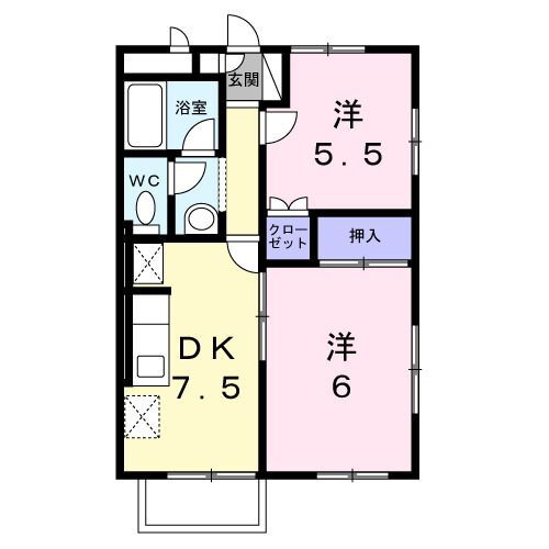 東京都八王子市台町２ 西八王子駅 2DK アパート 賃貸物件詳細
