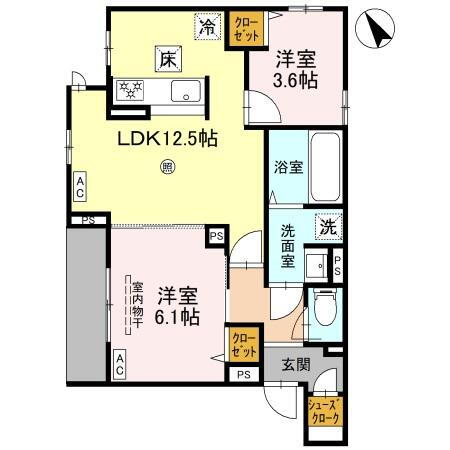 兵庫県西宮市甲子園六石町 甲子園駅 2LDK アパート 賃貸物件詳細