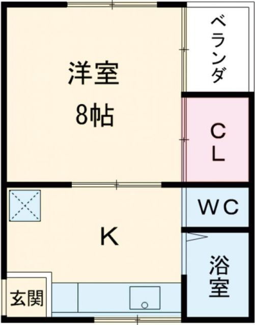 群馬県館林市細内町 渡瀬駅 1DK アパート 賃貸物件詳細