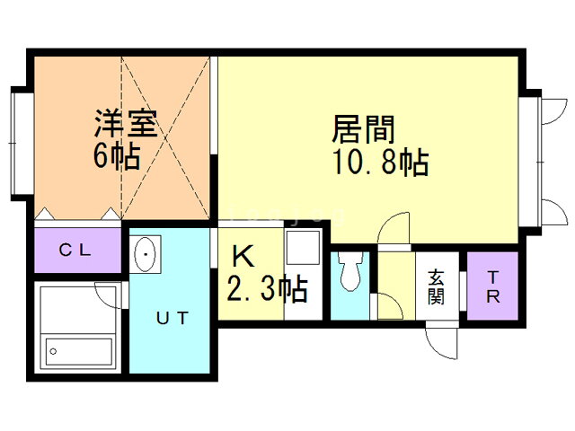 北海道旭川市東光十一条２ 1LDK アパート 賃貸物件詳細
