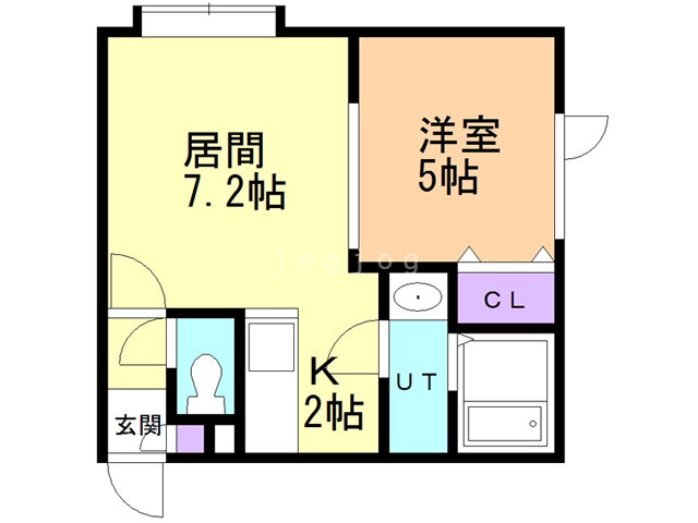 北海道札幌市西区発寒十四条２ 発寒中央駅 1LDK アパート 賃貸物件詳細