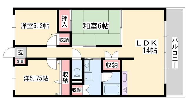 兵庫県姫路市青山北３ 余部駅 3LDK マンション 賃貸物件詳細