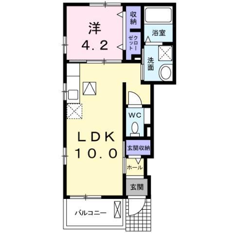 岡山県岡山市北区北方３ 法界院駅 1LDK アパート 賃貸物件詳細