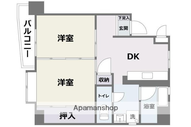 福岡県福岡市中央区今泉１ 天神南駅 1K マンション 賃貸物件詳細