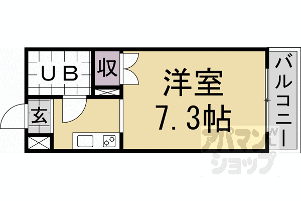 京都府京都市西京区桂南巽町 桂駅 1K マンション 賃貸物件詳細