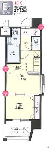 福岡県福岡市博多区堅粕３ 祇園駅 1K マンション 賃貸物件詳細