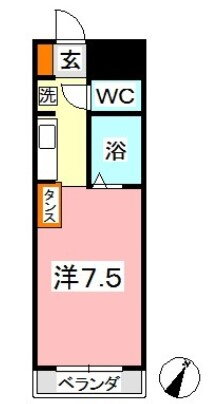 岡山県倉敷市下庄 中庄駅 ワンルーム マンション 賃貸物件詳細