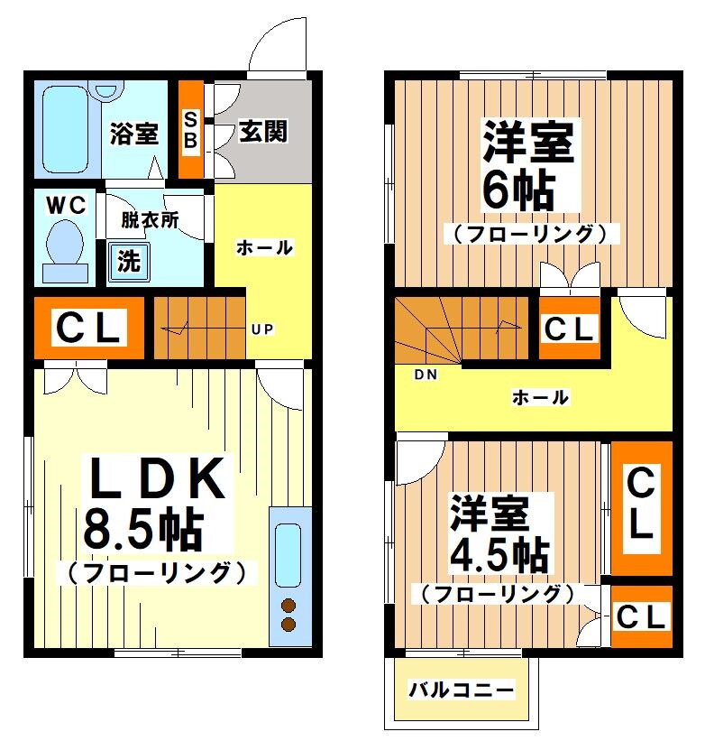 東京都杉並区方南１ 方南町駅 2LDK アパート 賃貸物件詳細