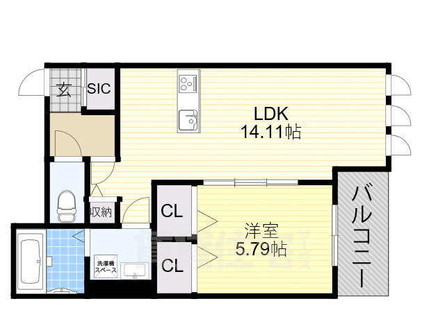 大阪府大阪市生野区巽南５ 平野駅 1LDK アパート 賃貸物件詳細