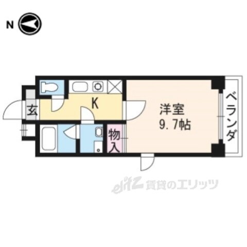 京都府京都市上京区菊屋町 今出川駅 1K マンション 賃貸物件詳細