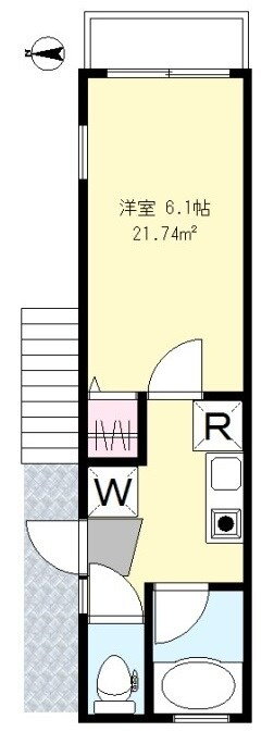 東京都世田谷区宮坂１ 宮の坂駅 1K アパート 賃貸物件詳細