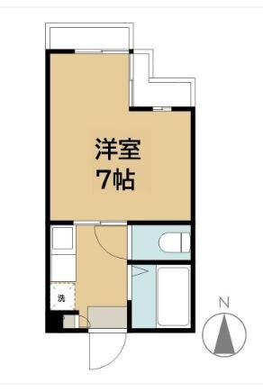 岡山県倉敷市上東 中庄駅 1K アパート 賃貸物件詳細