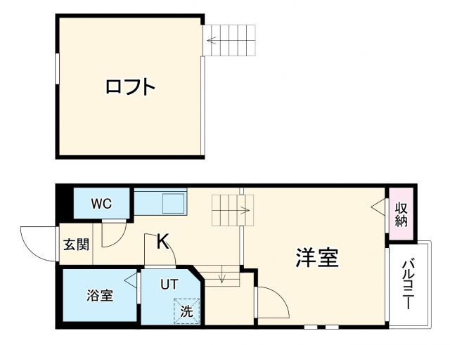 愛知県名古屋市北区中杉町３ 志賀本通駅 1K アパート 賃貸物件詳細