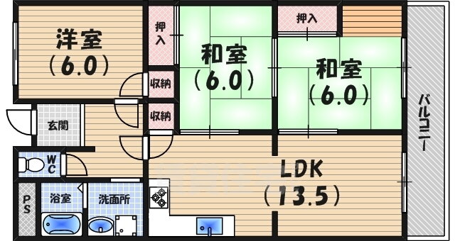 兵庫県西宮市獅子ケ口町 苦楽園口駅 3LDK マンション 賃貸物件詳細