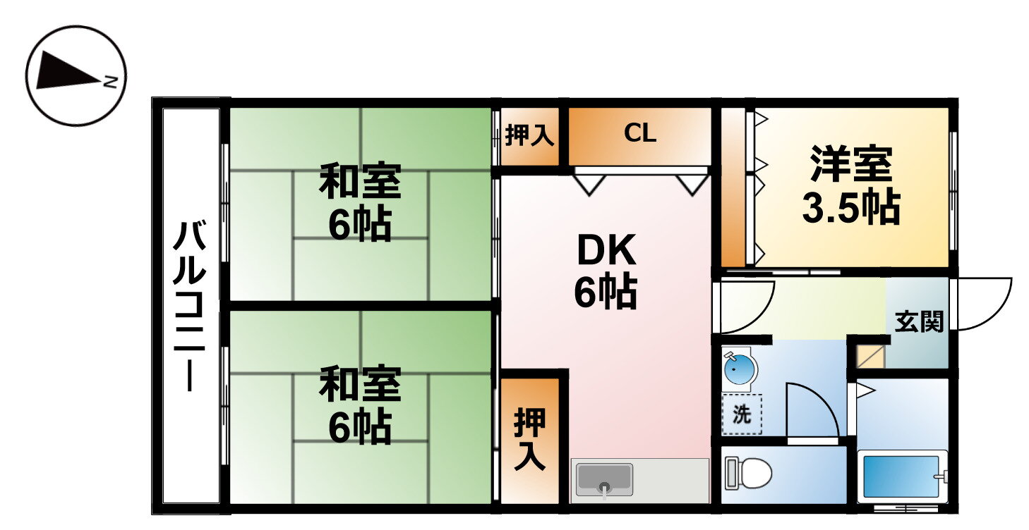 千葉県山武市松尾町大堤 松尾駅 3DK マンション 賃貸物件詳細