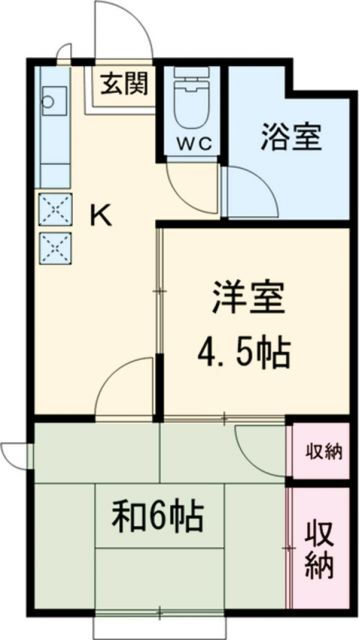 千葉県習志野市東習志野３ 実籾駅 2DK アパート 賃貸物件詳細