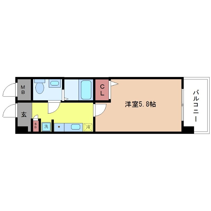 大阪府大阪市淀川区宮原１ 新大阪駅 1K マンション 賃貸物件詳細