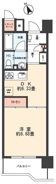 神奈川県川崎市川崎区境町 川崎駅 1DK マンション 賃貸物件詳細