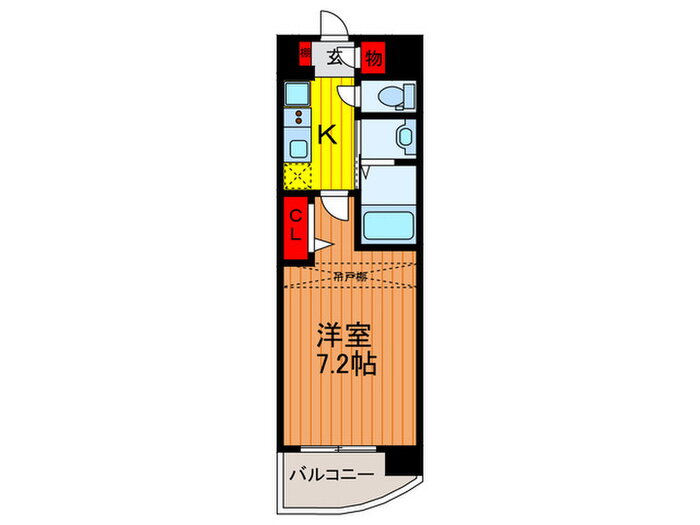 大阪府門真市元町 門真市駅 1K マンション 賃貸物件詳細