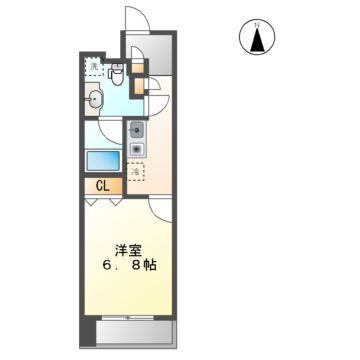 愛知県名古屋市東区代官町 新栄町駅 1K マンション 賃貸物件詳細