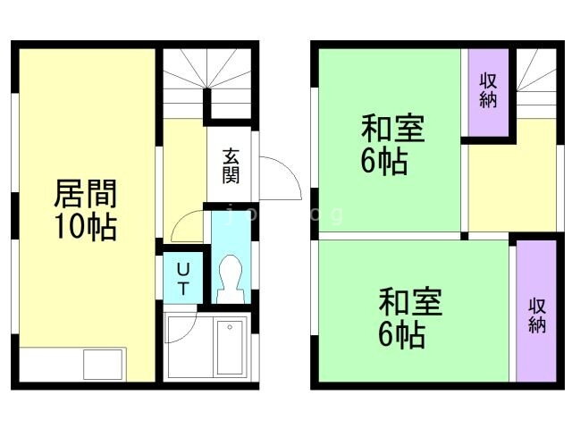 北海道釧路市若松町 釧路駅 2LDK アパート 賃貸物件詳細