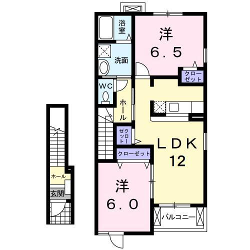 栃木県那須塩原市波立 那須塩原駅 2LDK アパート 賃貸物件詳細