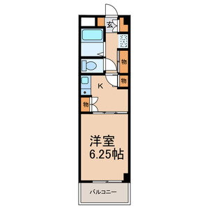 千葉県松戸市栗山 矢切駅 1K マンション 賃貸物件詳細