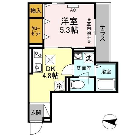 神奈川県茅ヶ崎市赤松町 辻堂駅 1DK アパート 賃貸物件詳細