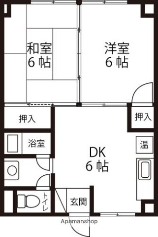 ピラム金沢 3階 2DK 賃貸物件詳細