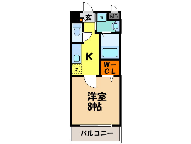 兵庫県神戸市須磨区車字潰ノ下 妙法寺駅 1K マンション 賃貸物件詳細