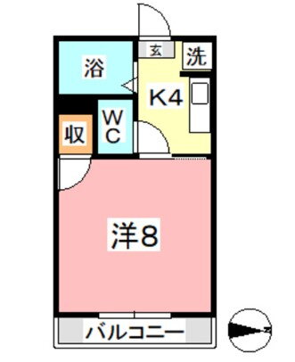 岡山県倉敷市鳥羽 中庄駅 1K アパート 賃貸物件詳細